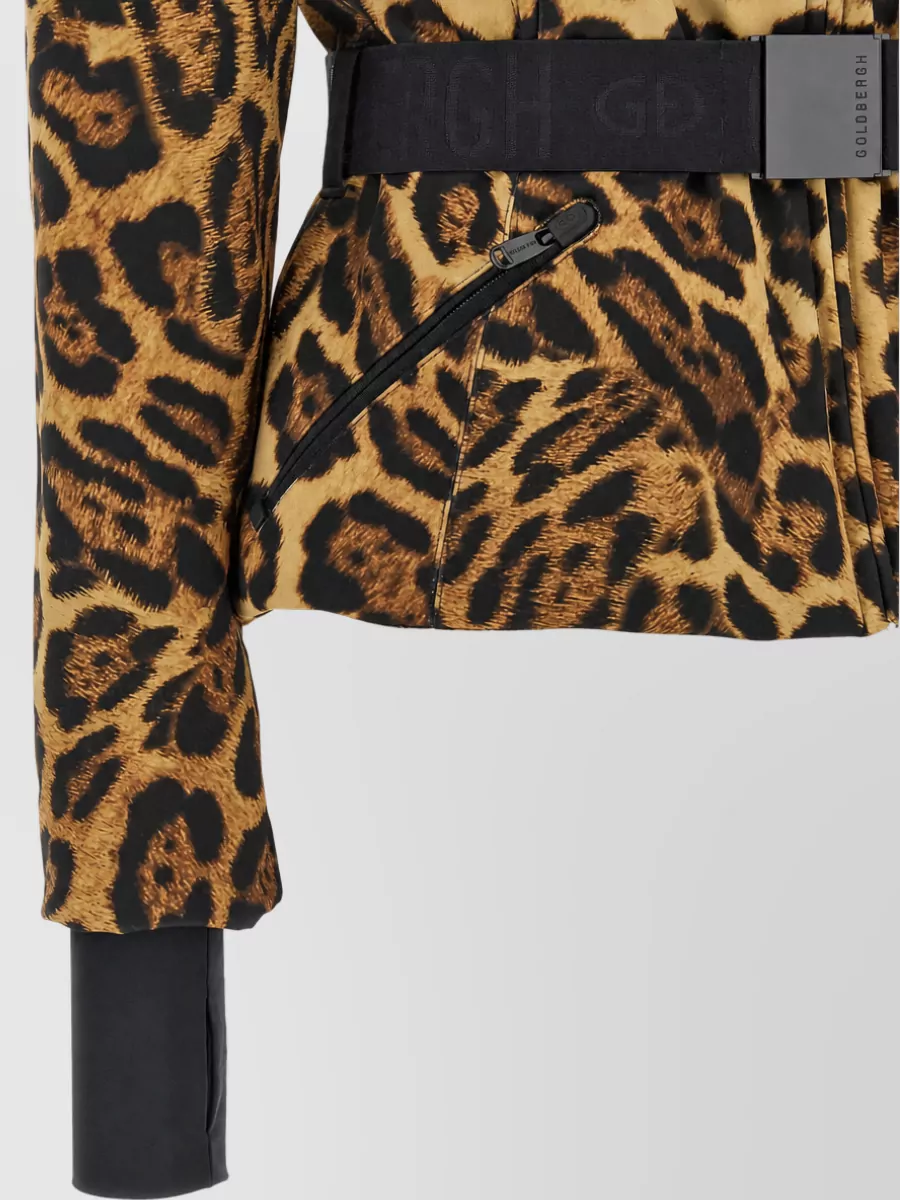 Goldbergh Animal Print Ski Jacket