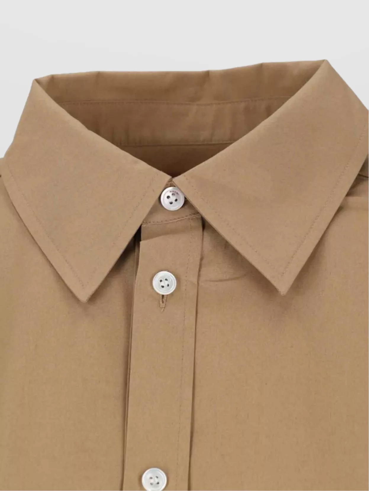 Marni Collared Shirt With Embroidered Detail