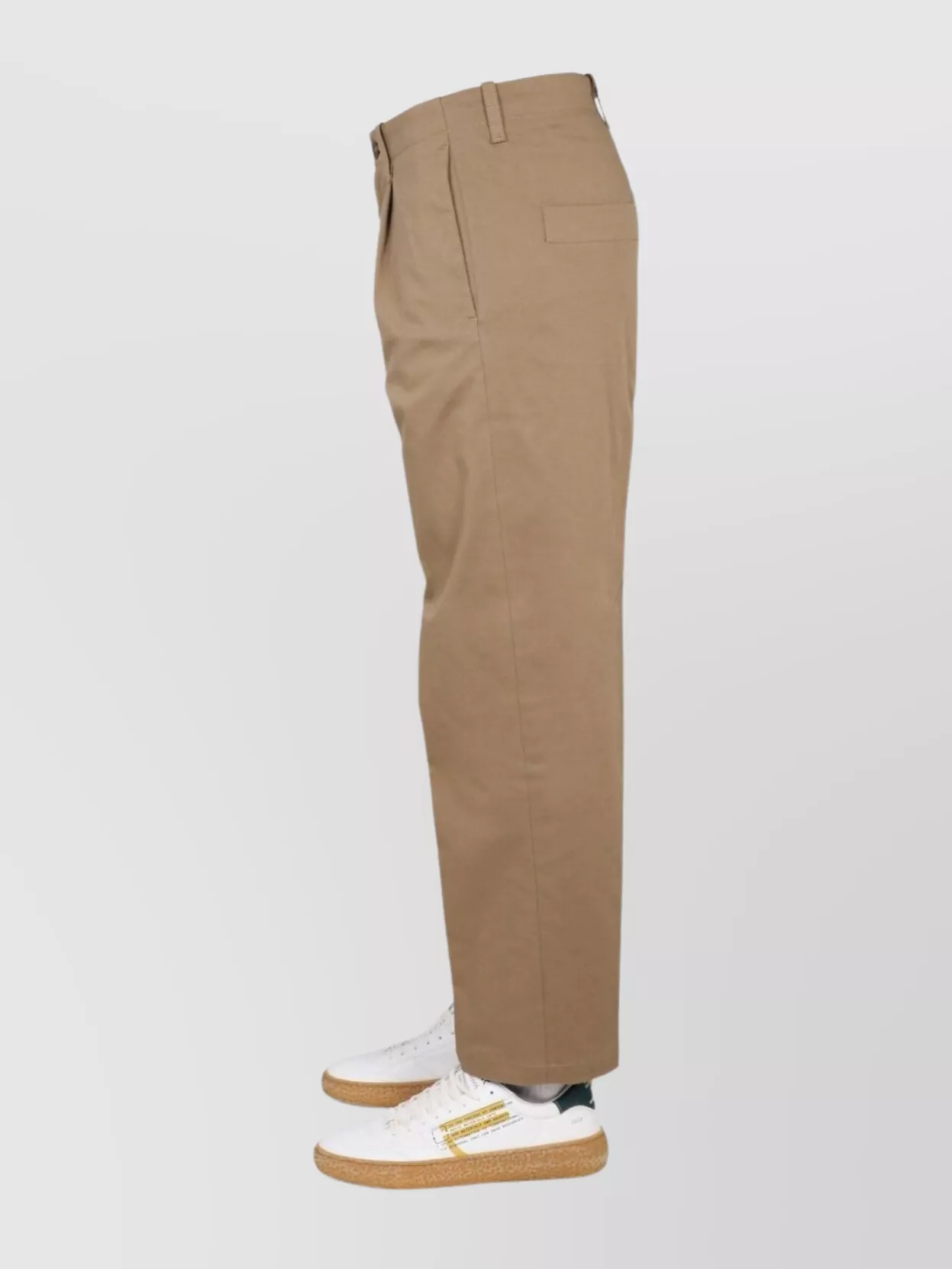 Etro Trousers Front Pleats Straight Leg
