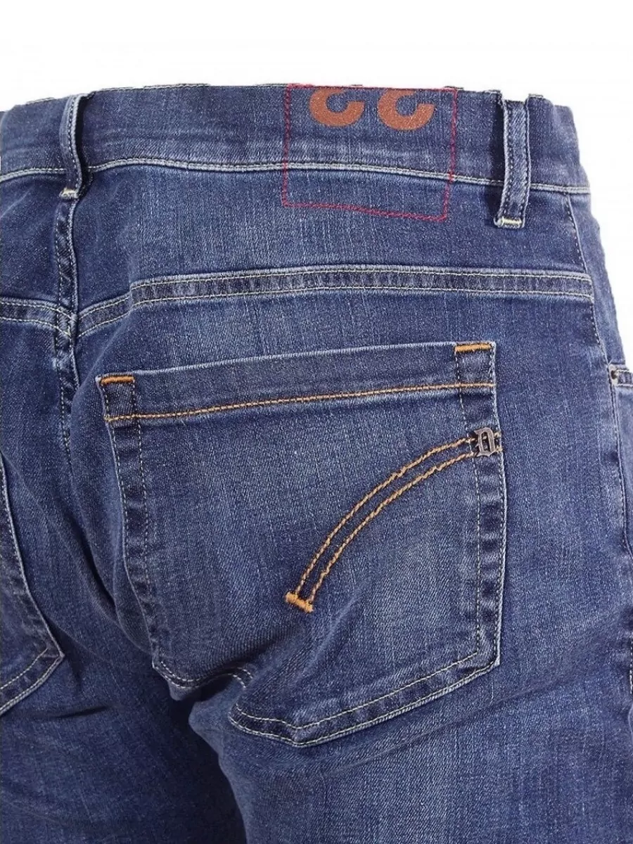 Dondup Cotton Skinny Straight-Leg Jeans