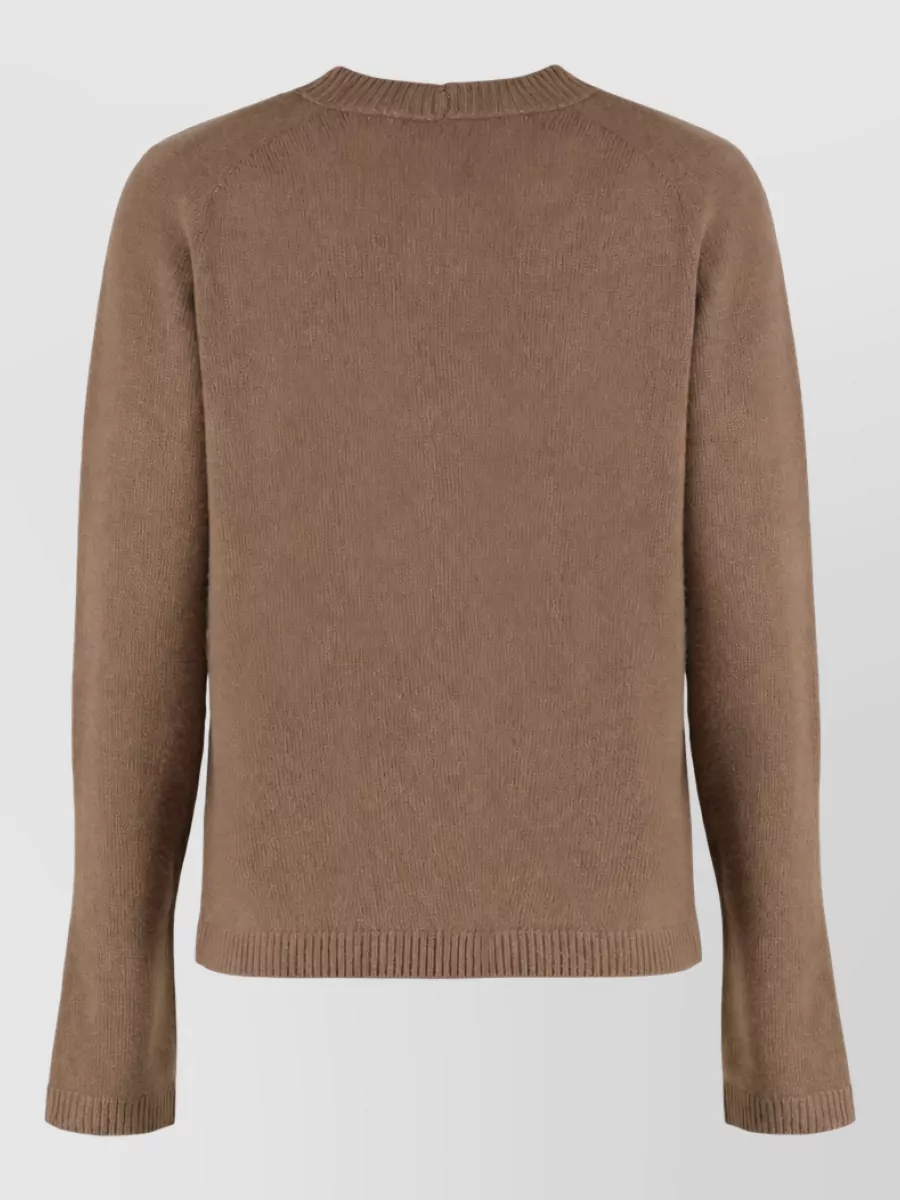 S Max Mara Cashmere Wool Crew Neck Jumper