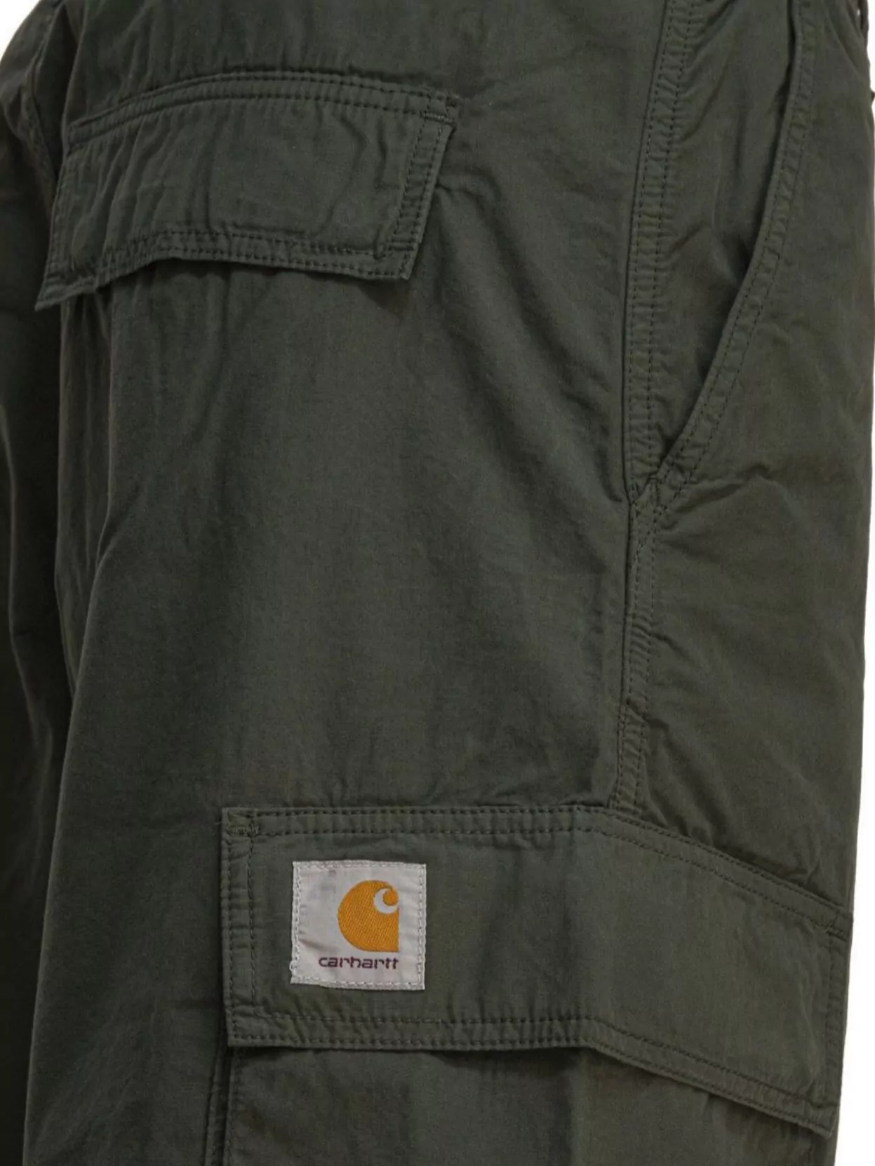 Carhartt Cargo Trousers With Multiple Pockets In Black