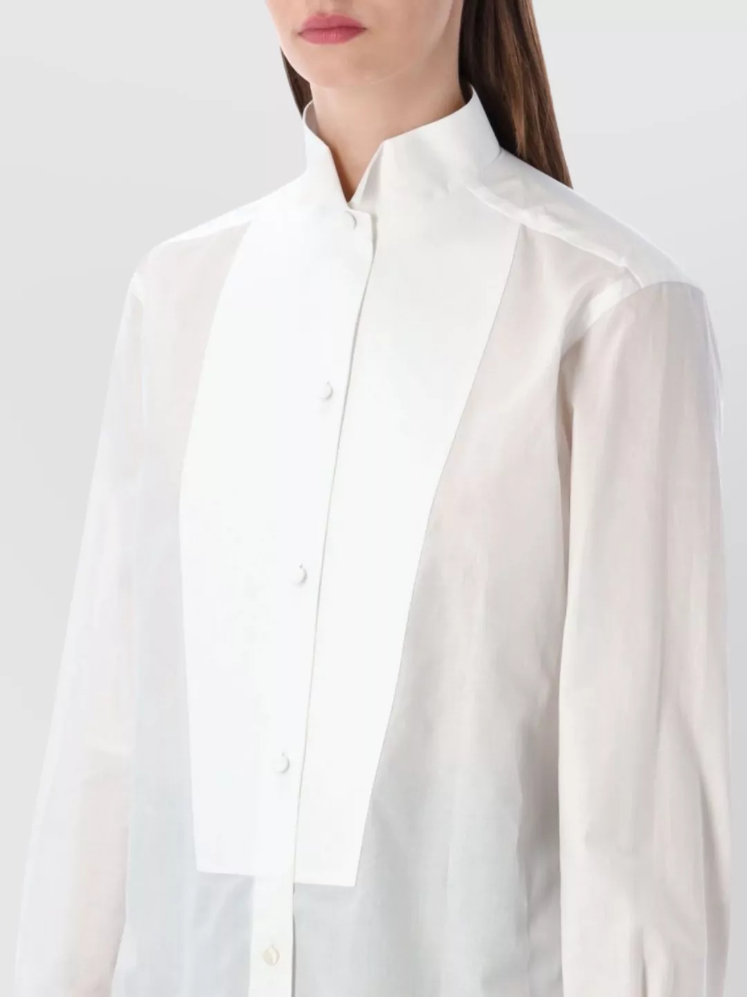 Tom Ford Modern Tuxedo Shirt With Bow Tie Collar