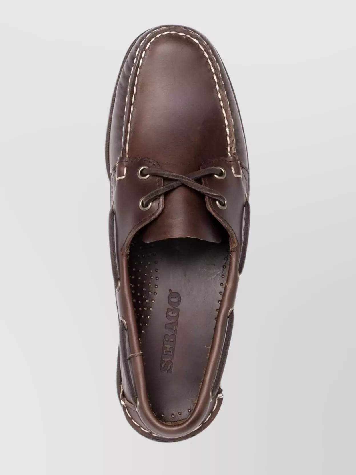 Sebago Eyelet Rubber Stitch Loafers