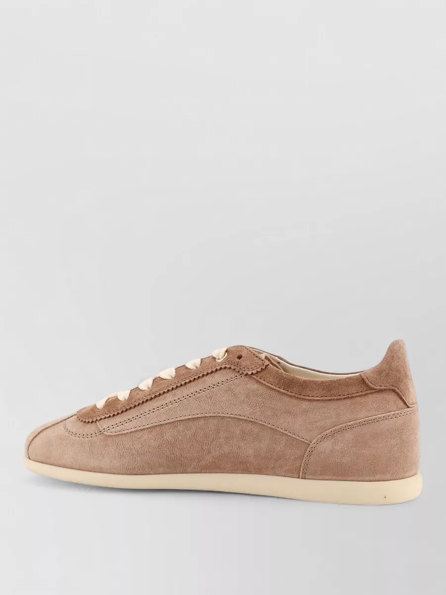 Brunello Cucinelli Leather Low-Top Sneakers