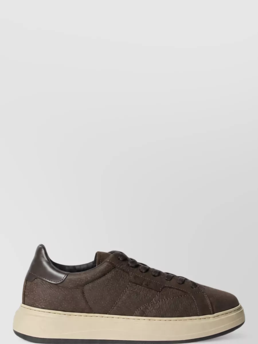 Woolrich Leather Lace-Up Shoes