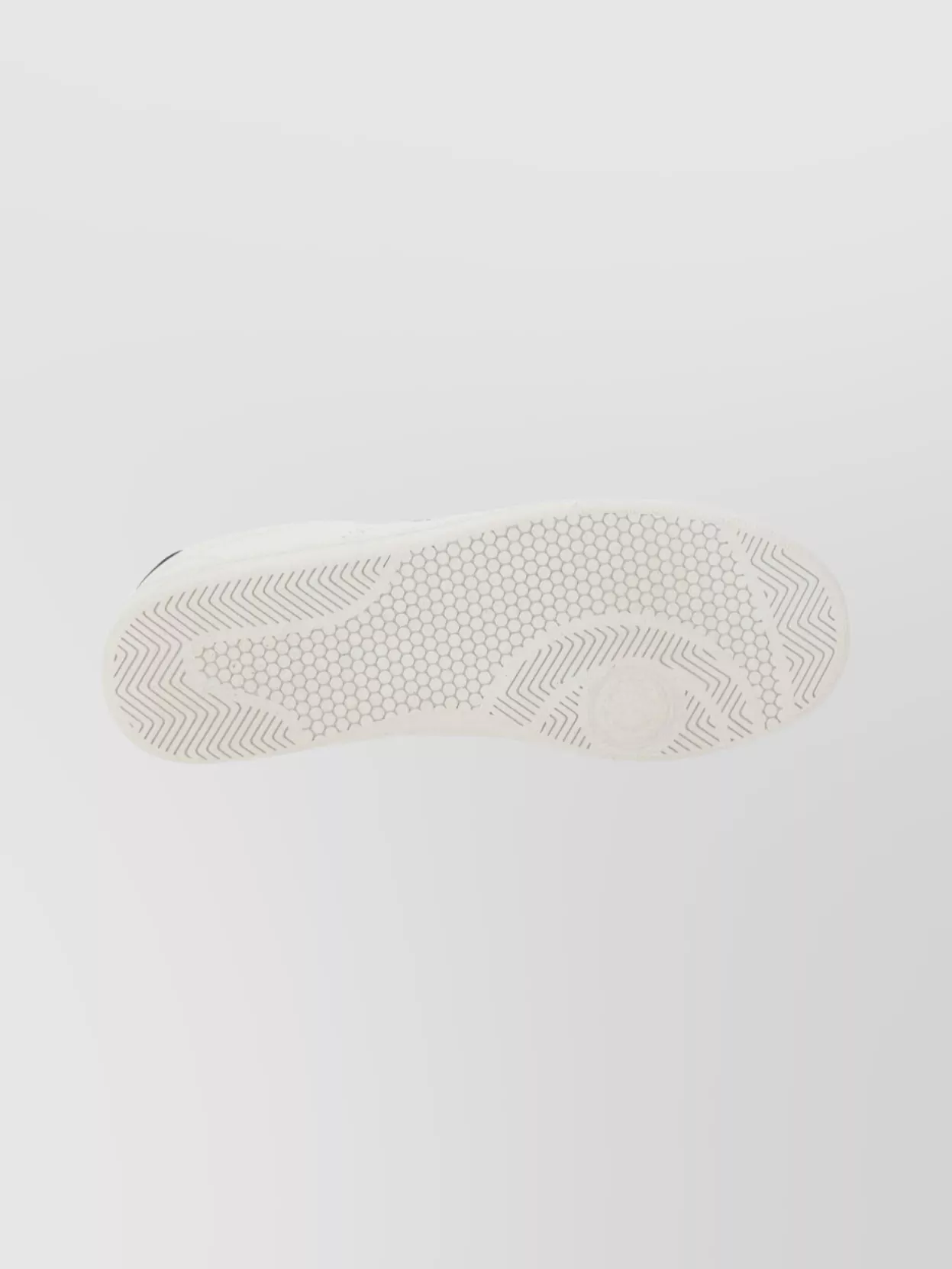 Fred Perry Round Toe Sneakers Featuring Perforated Sides