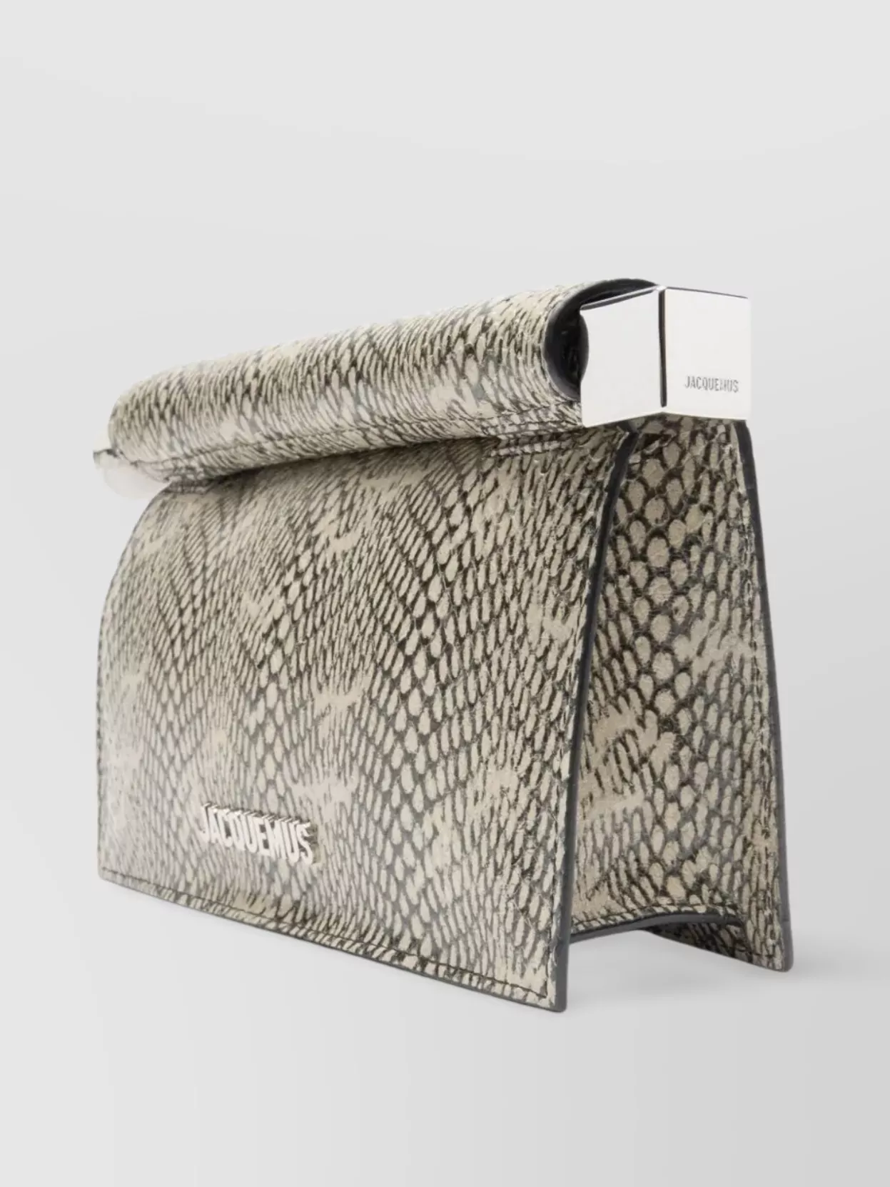 Jacquemus Small Square Round Clutch Bag