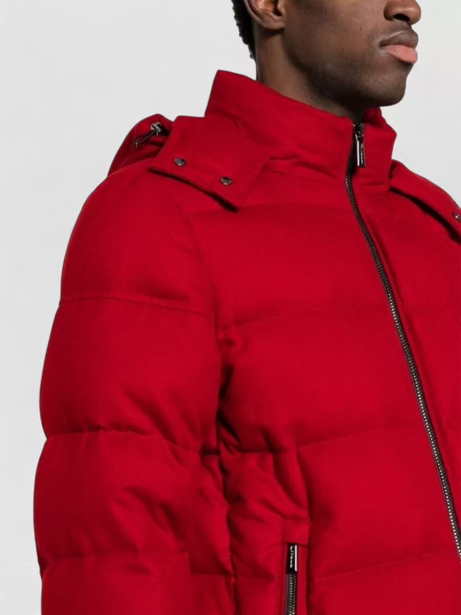 Moorer Brett Hooded Padded Jacket Long Sleeves