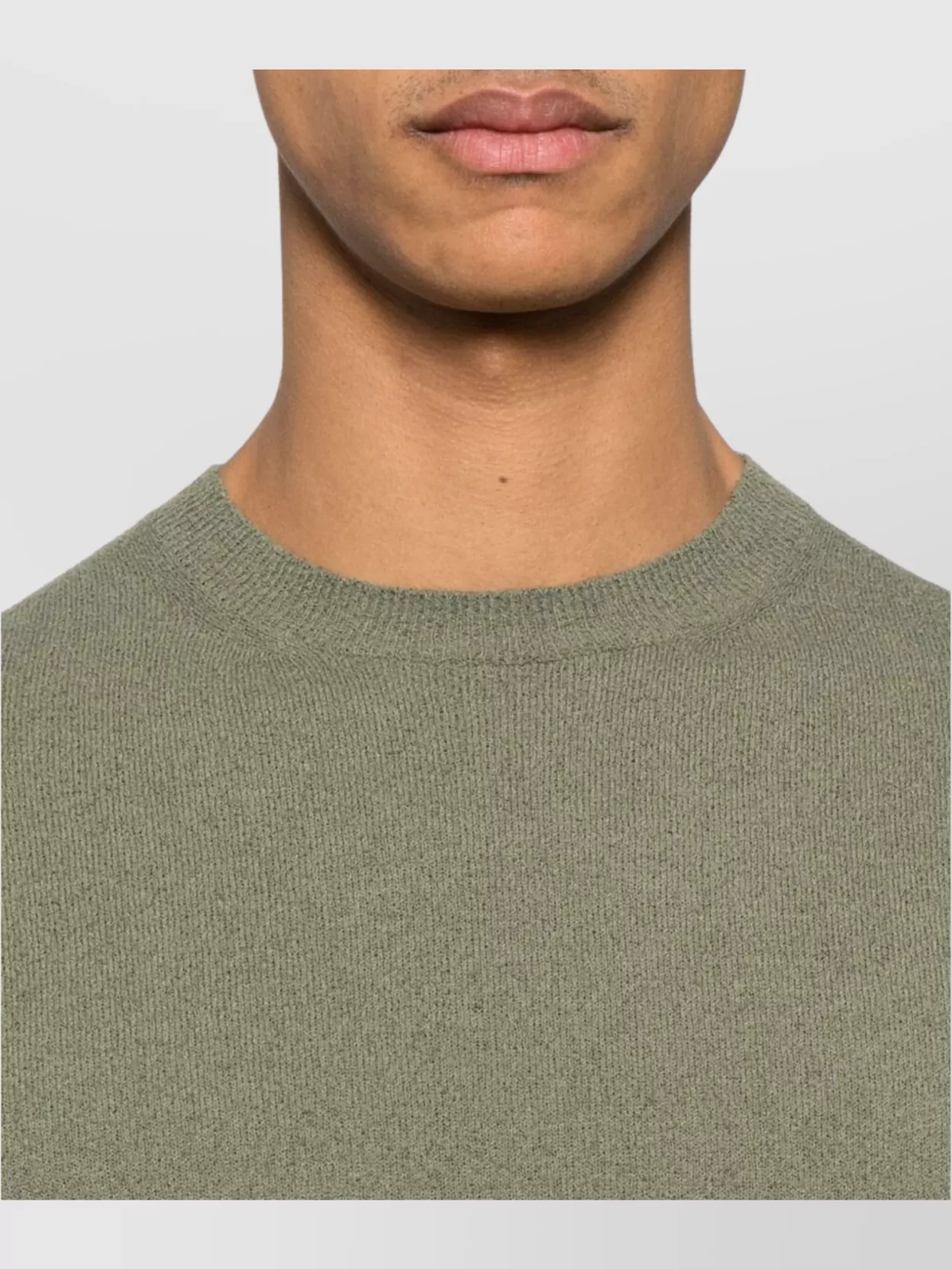 Drumohr Ribbed Crew Neck Sweater