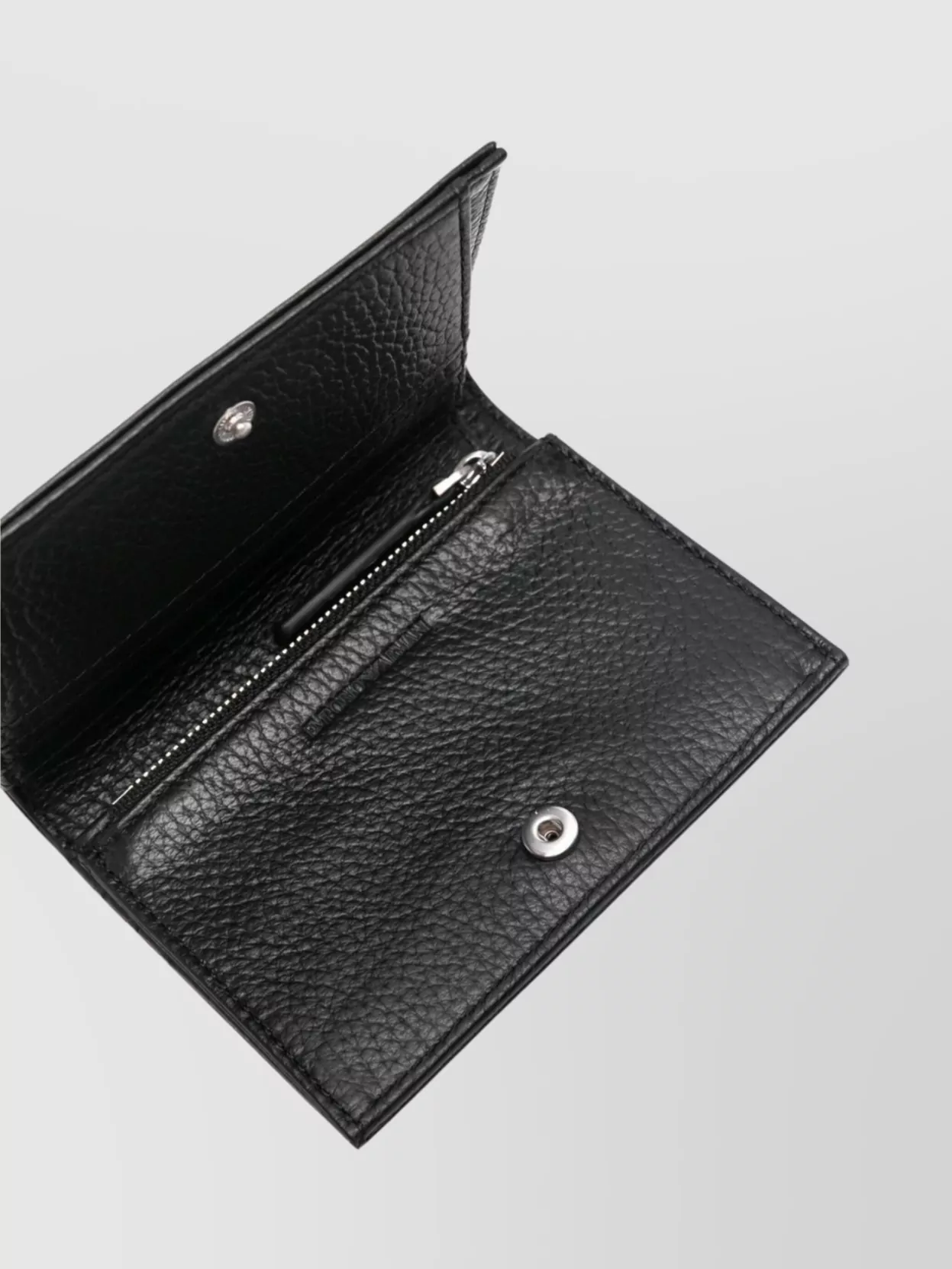 Emporio Armani Luxurious Textured Leather Wallet