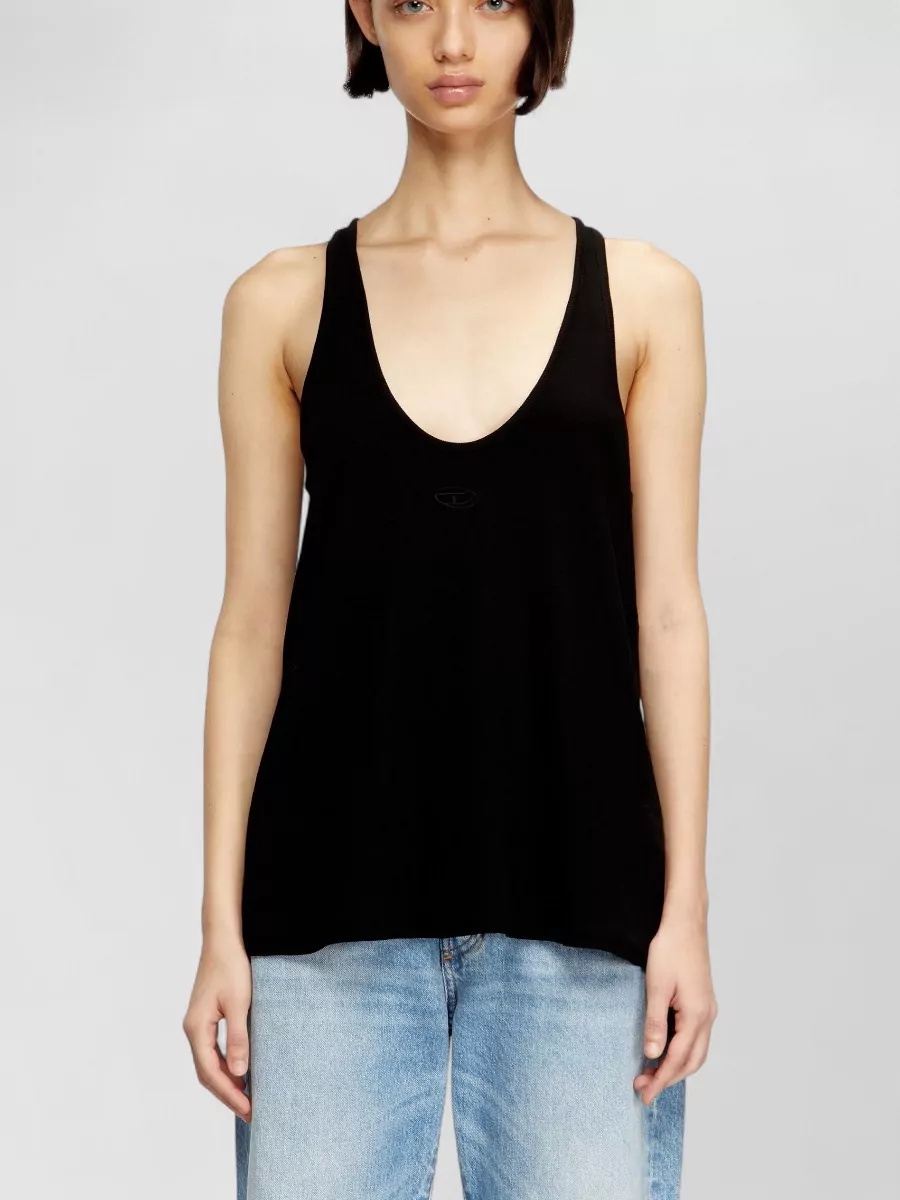 Diesel Ribbed oversized tank top