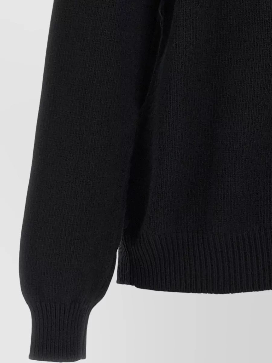 Prada Wool Cashmere Hooded Zip Cardigan