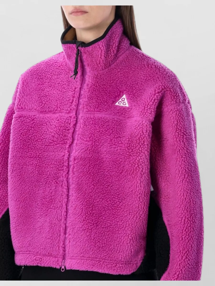 Nike Acg Sherpa Fleece Jacket Colorblock