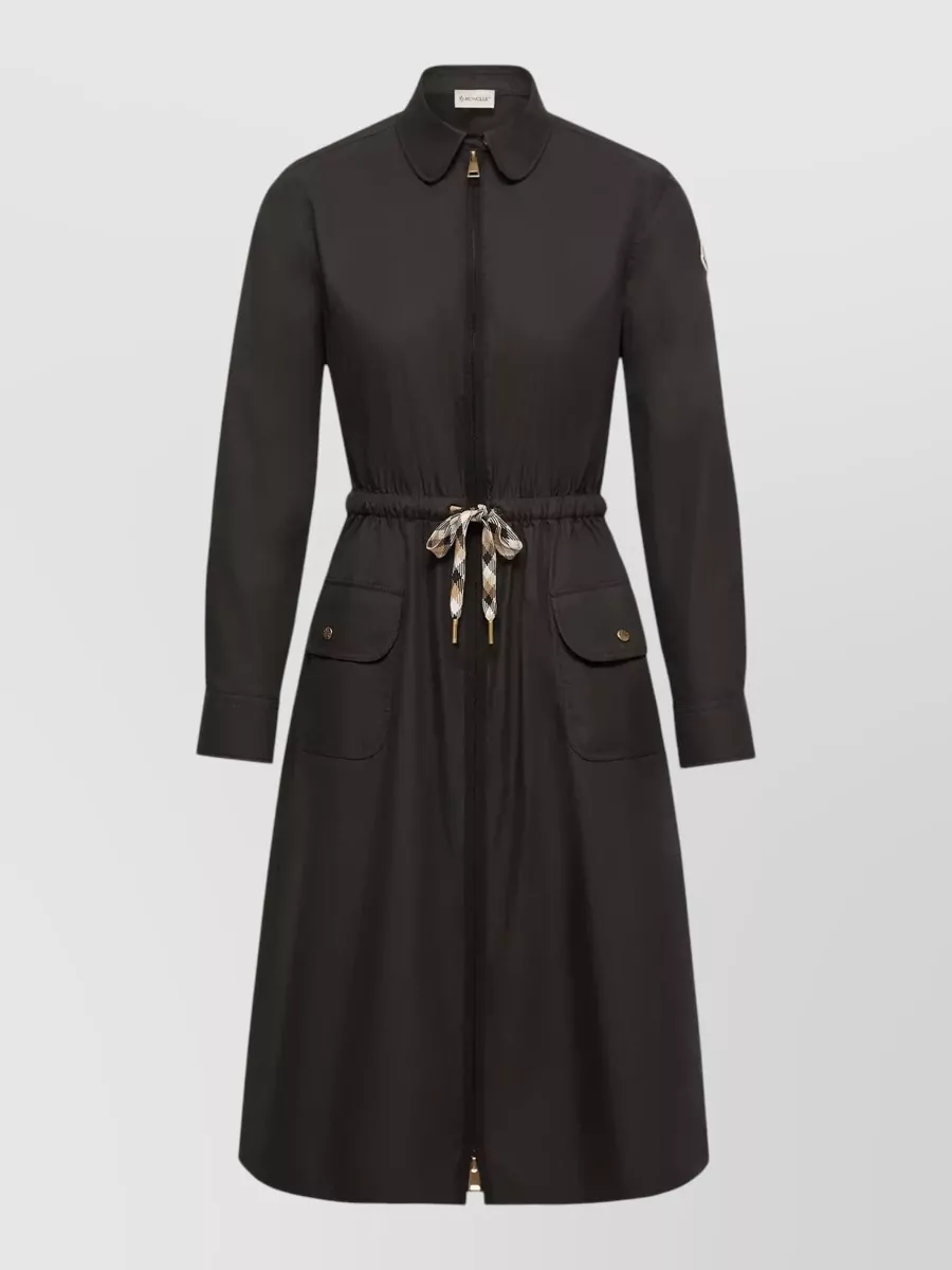 Moncler knee-length coat