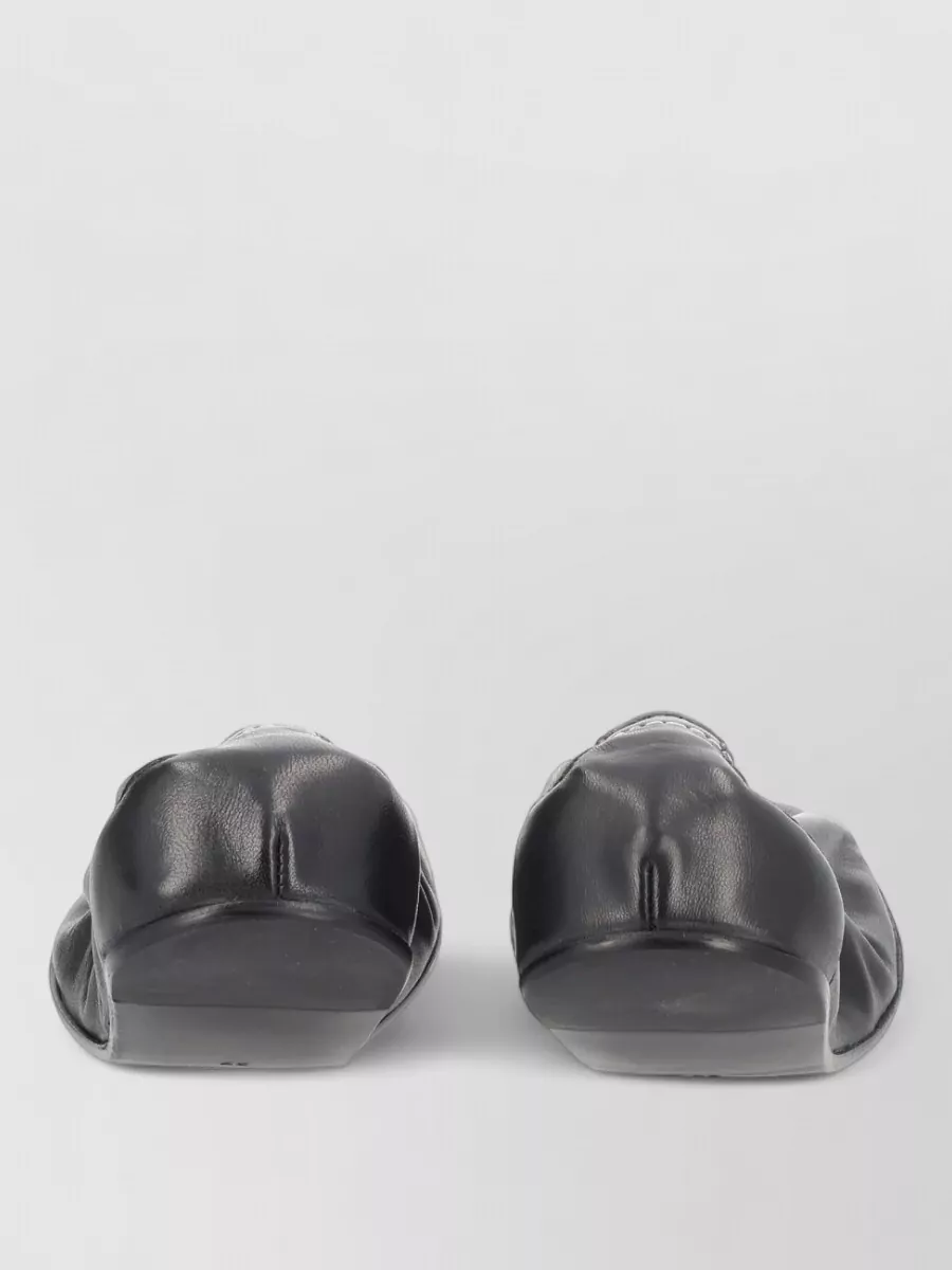 Mm6 Maison Margiela Leather Ballerina Shoes
