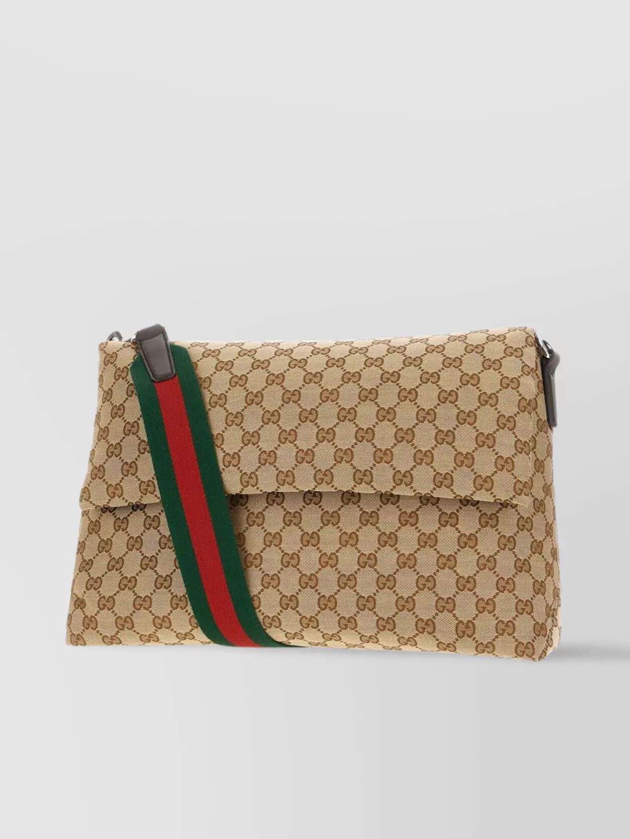 Gucci Fabric Crossbody Bag Adjustable Strap