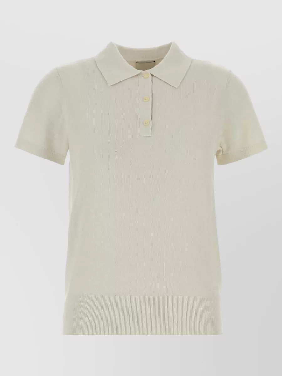 Calvin Klein fine-knit polo shirt