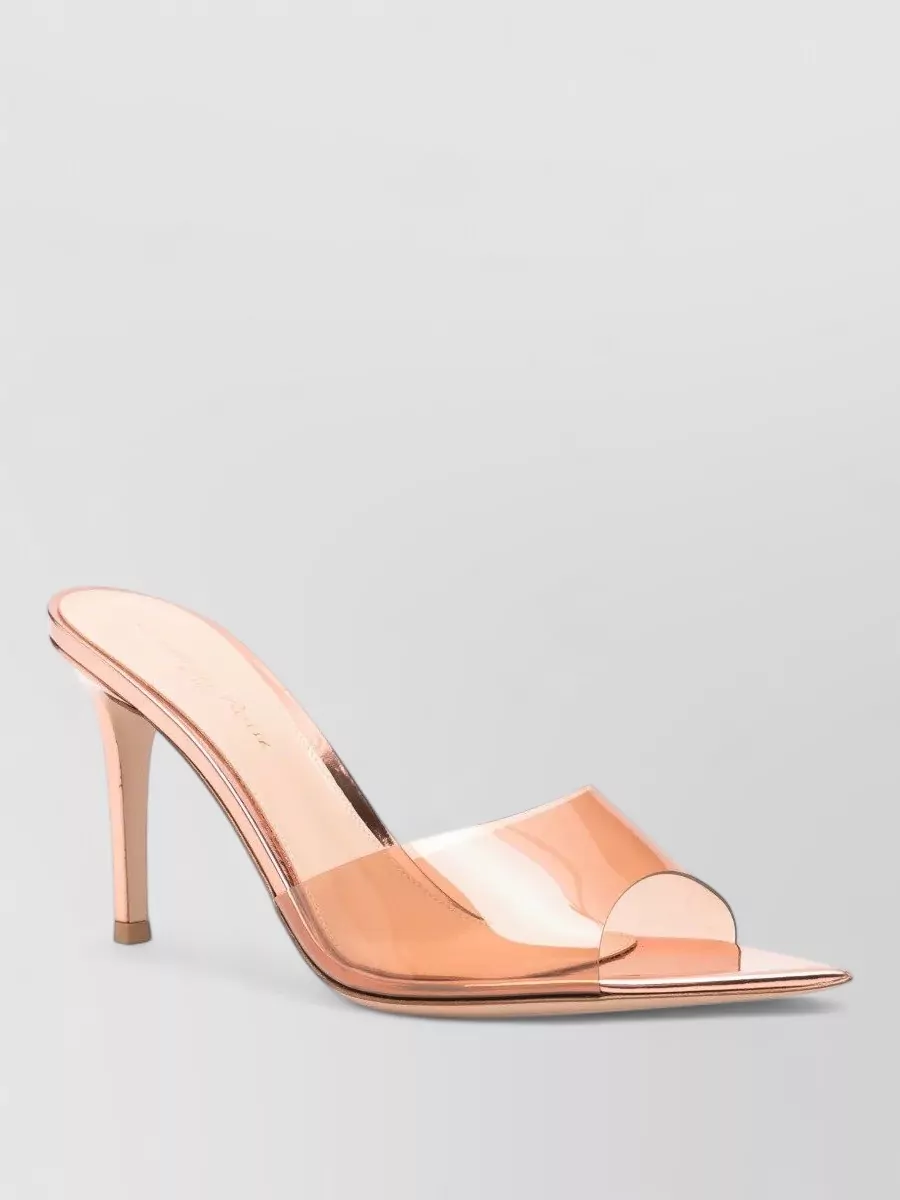 Gianvito Rossi plexi pointed-toe pumps