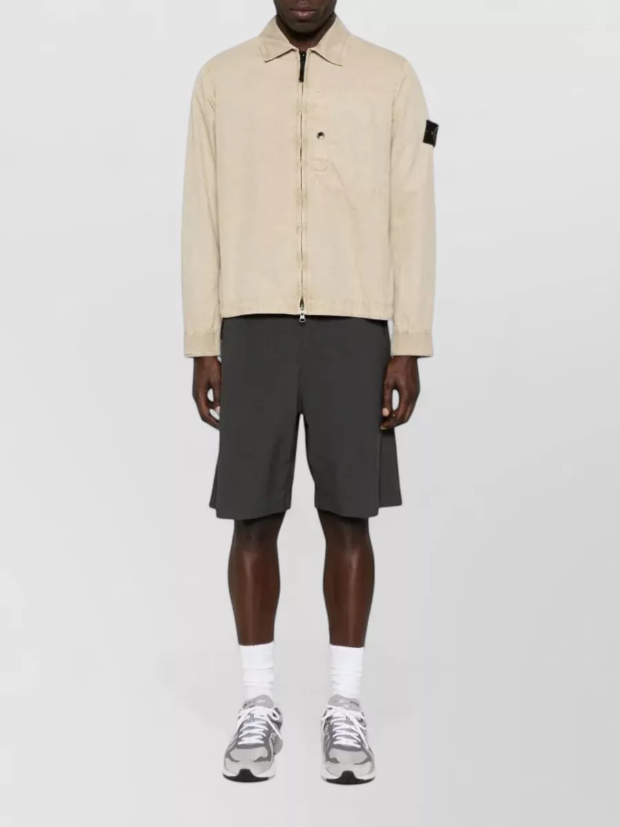 Stone Island Cotton Shirt Jacket
