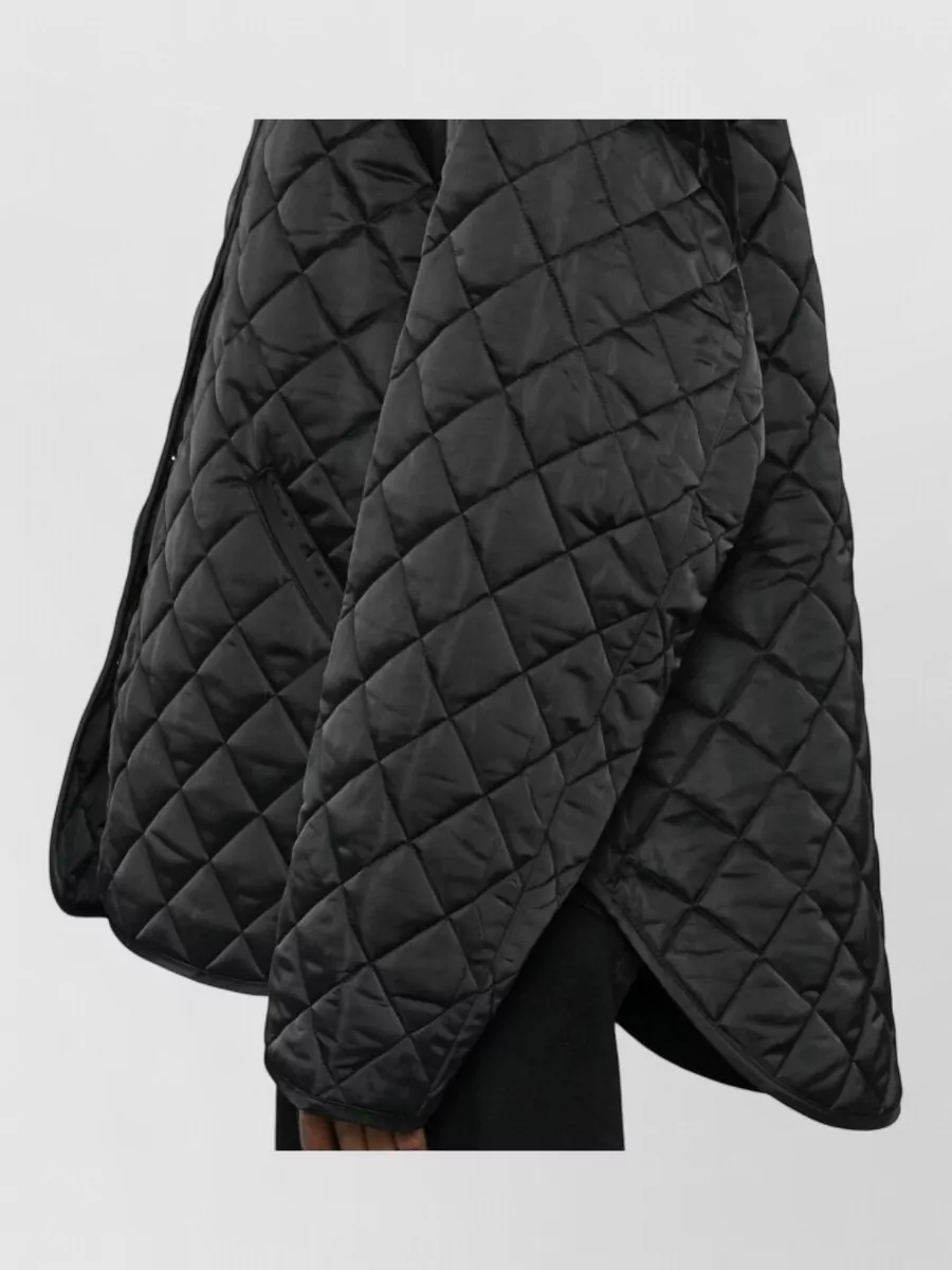Totême Quilted Jacket Collared Neck Long Sleeves
