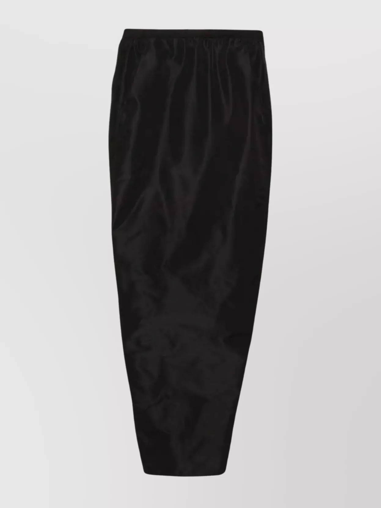Shop Rick Owens Flowing Draped Asymmetrical Maxi Skirt