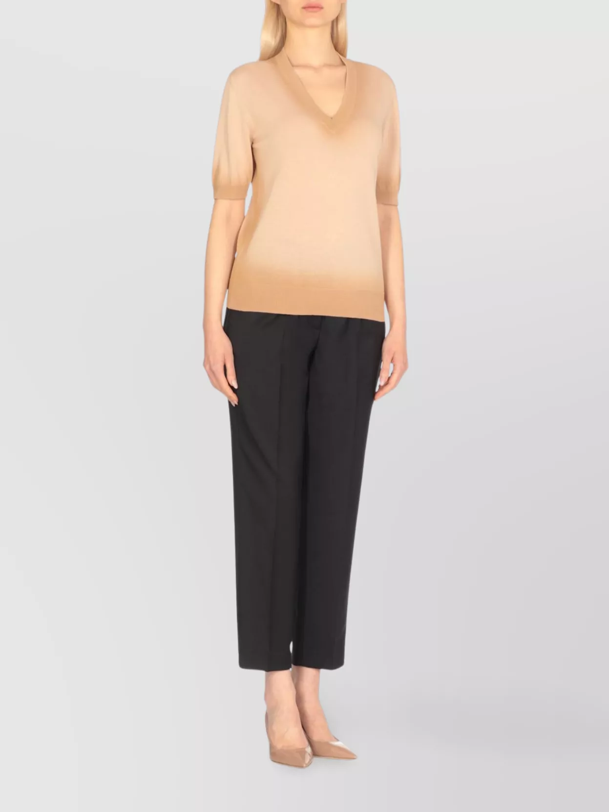 Fabiana Filippi V-Neck Cotton Knitwear