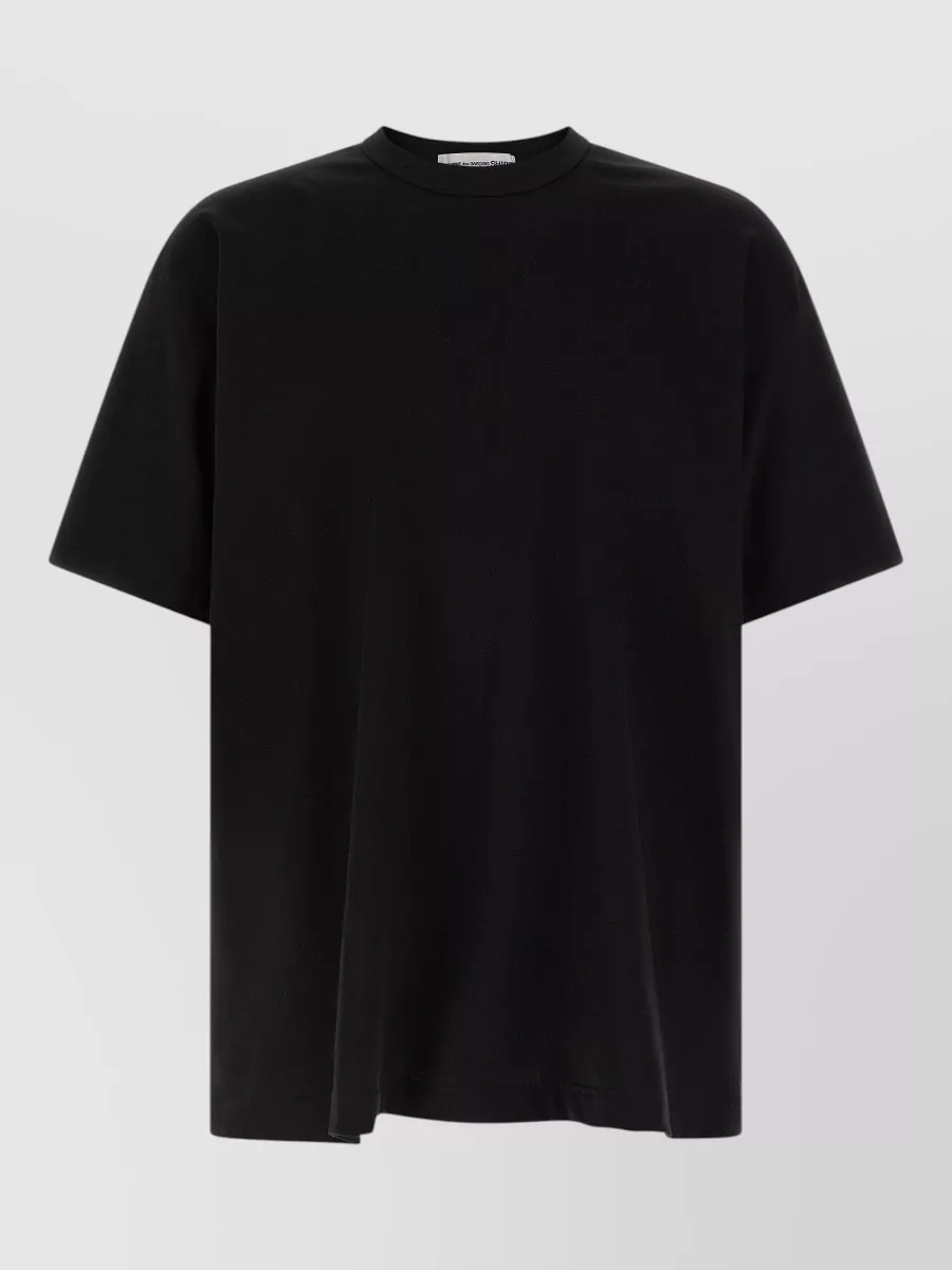 Comme des Garçons cotton oversized logo print short-sleeve crew-neck t-shirt