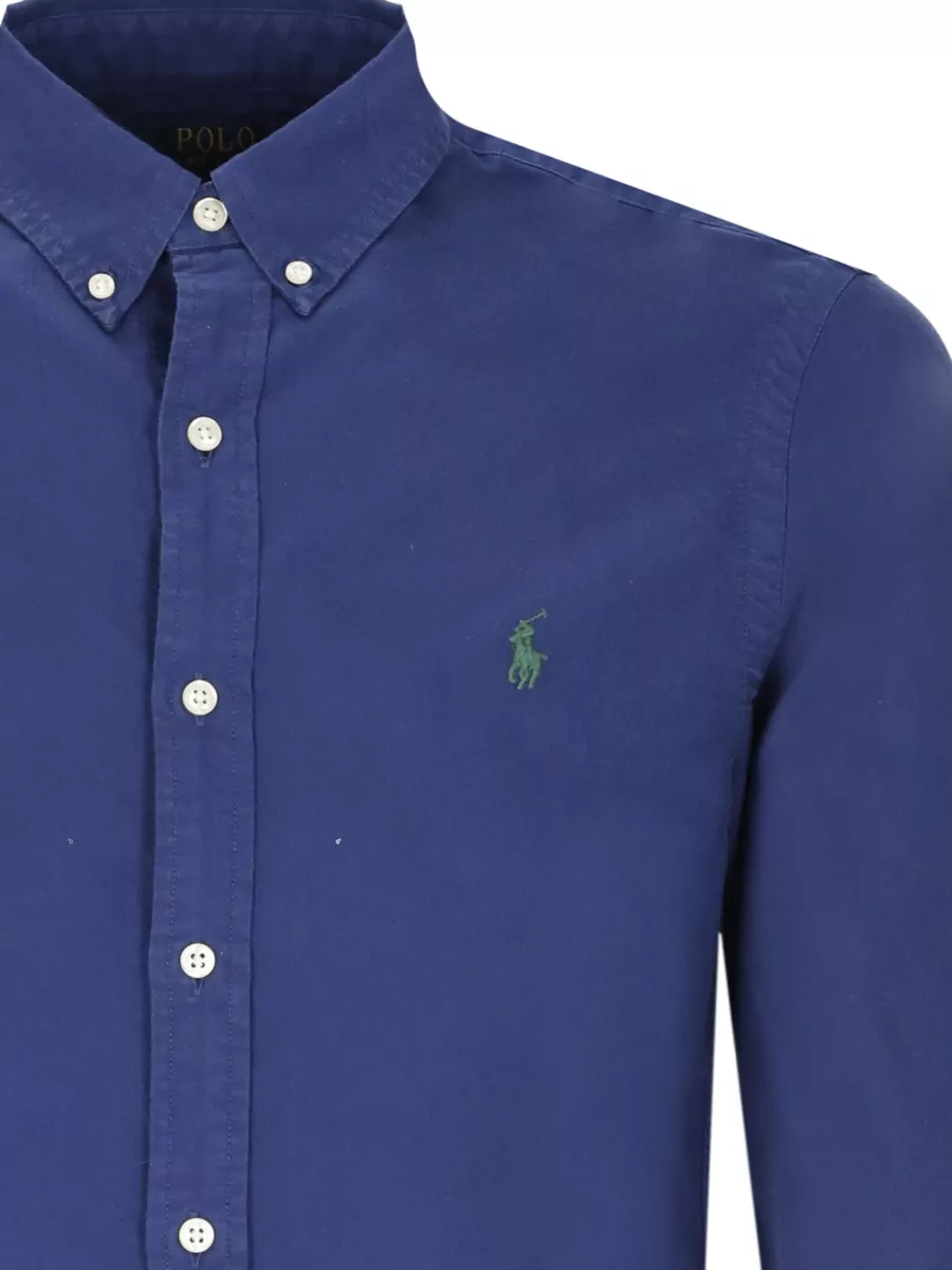 Ralph Lauren Cotton Long-Sleeve Polo Shirt