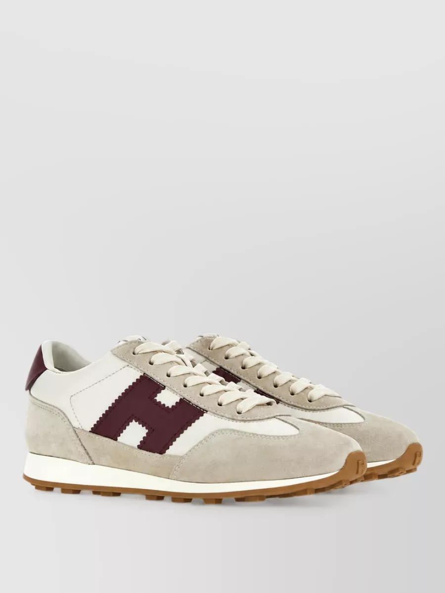 Hogan Leather low top sneakers