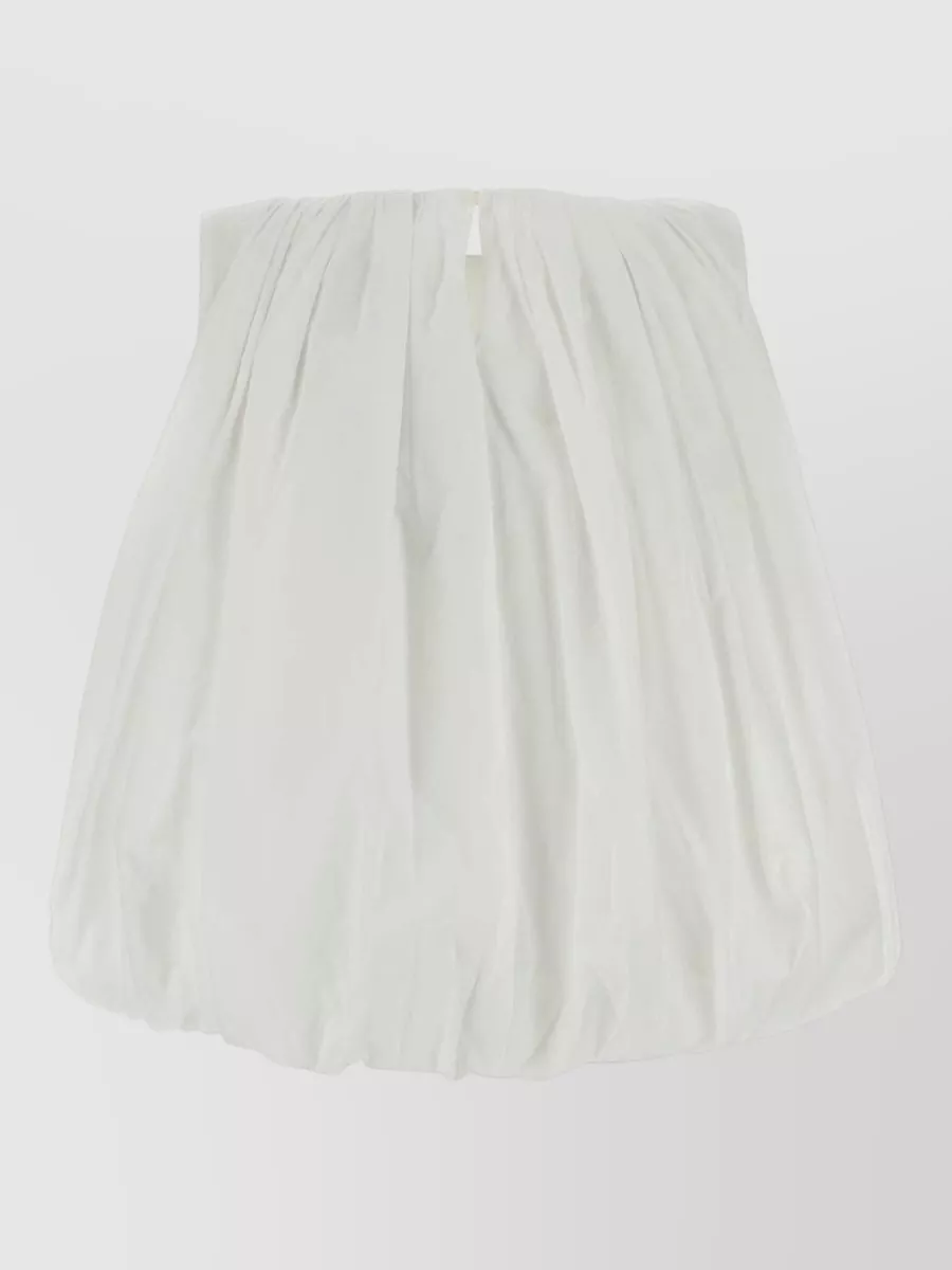 Weekend Max Mara Cotton Cropped Balloon Full Skirt