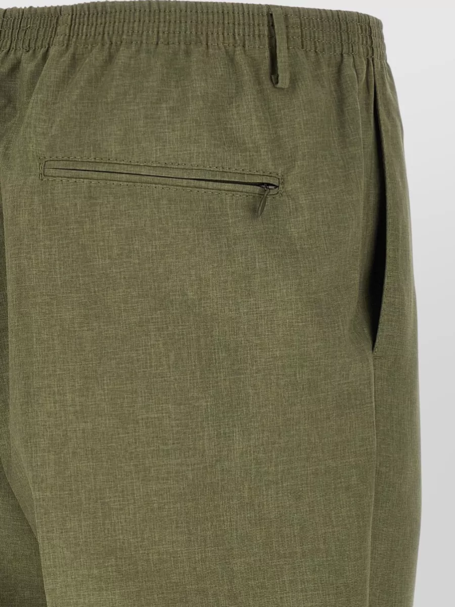 Cellar Door Pleated Straight-Leg Trousers