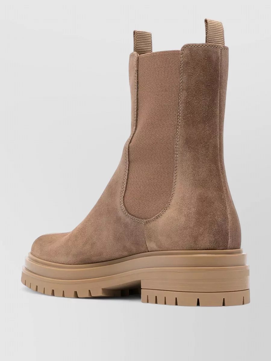 Gianvito Rossi suede leather boots