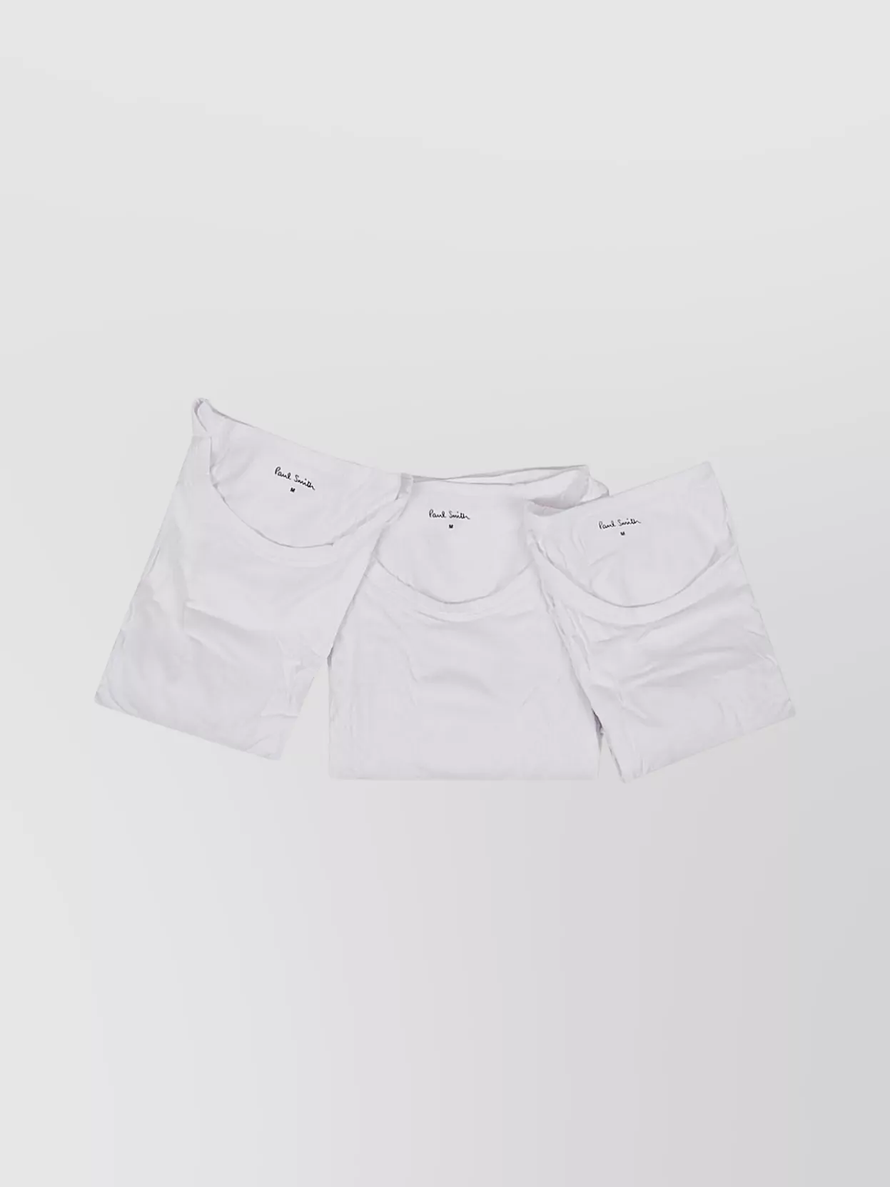 PAUL SMITH 3-PACK CREW NECK T-SHIRTS IN SOFT MODAL