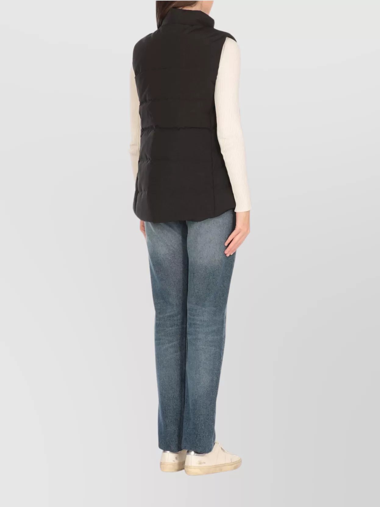 Canada Goose Padded Quilted Sleeveless High Neck Vest