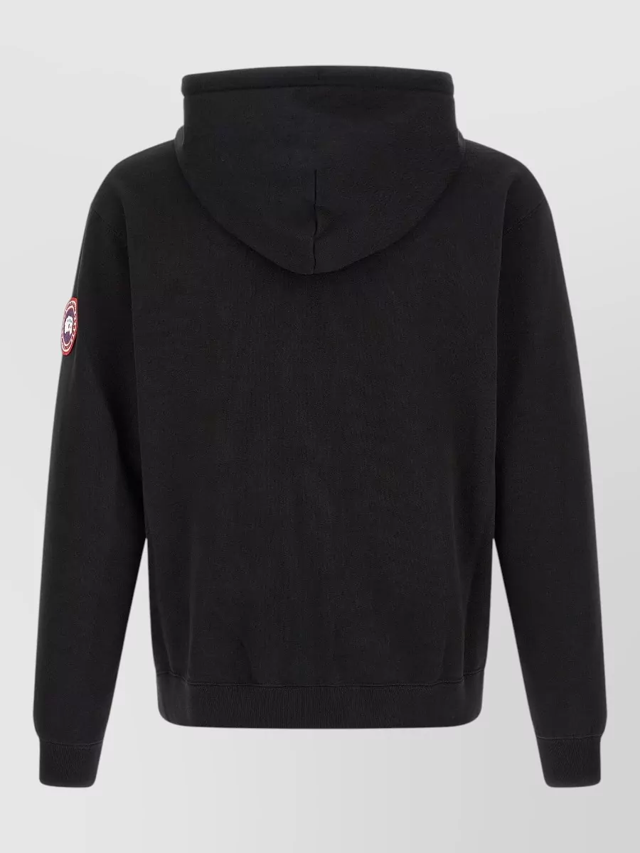 Canada Goose Cotton Zip Up Hooded Sweatshirt