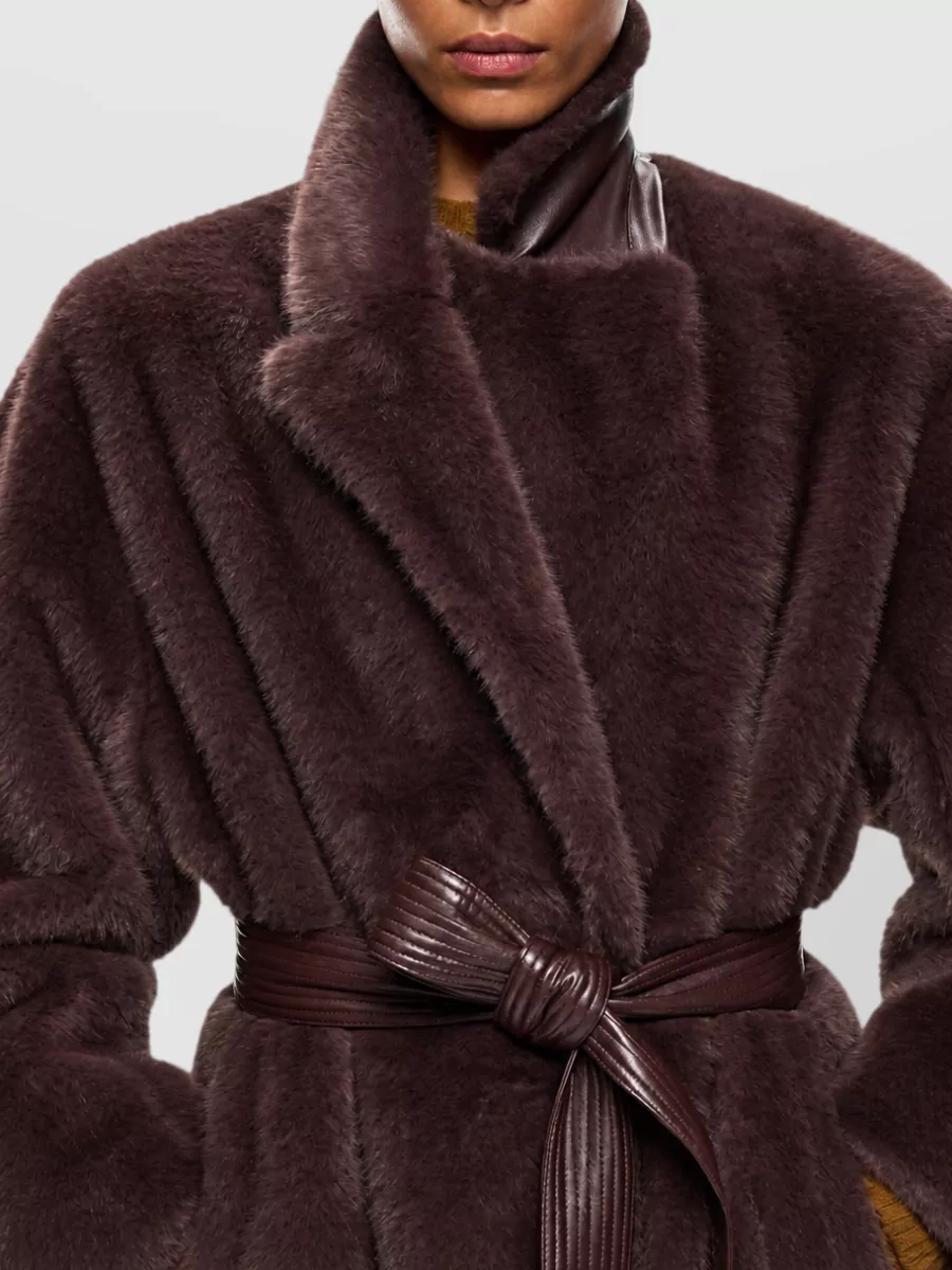 Pinko Faux Fur Coat