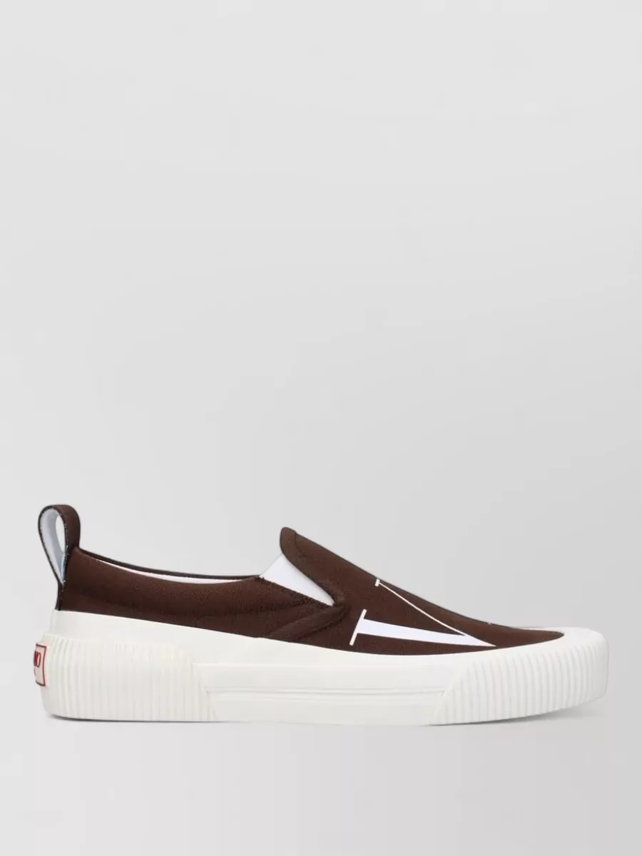 Valentino Garavani Fabric Slip-On Sneakers