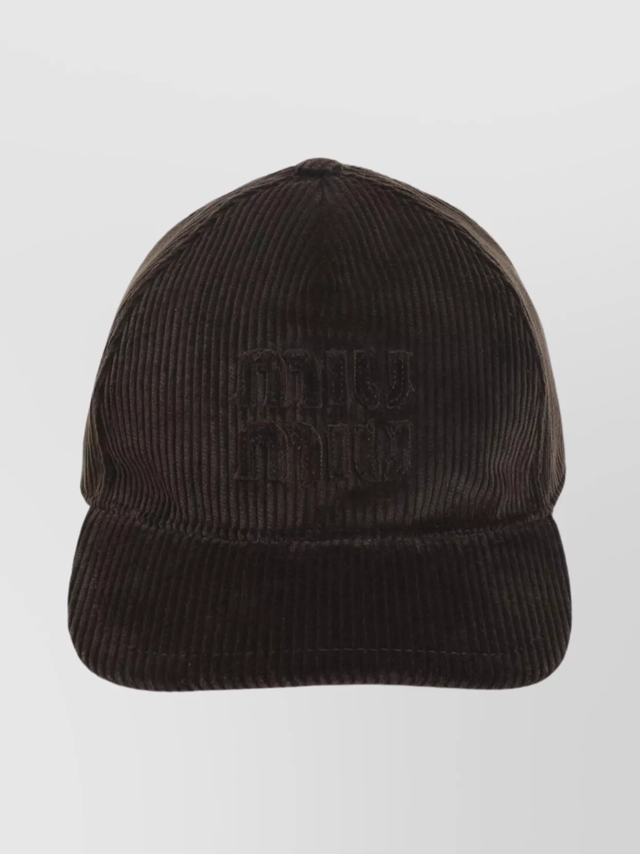 Miu Miu Cotton Baseball Cap Logo