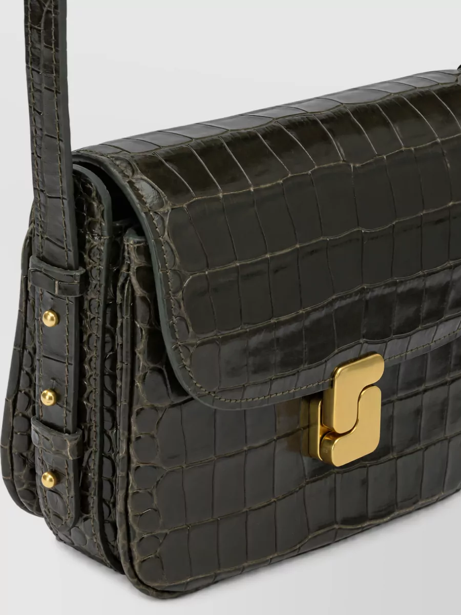 Soeur Leather Small Crossbody Bag
