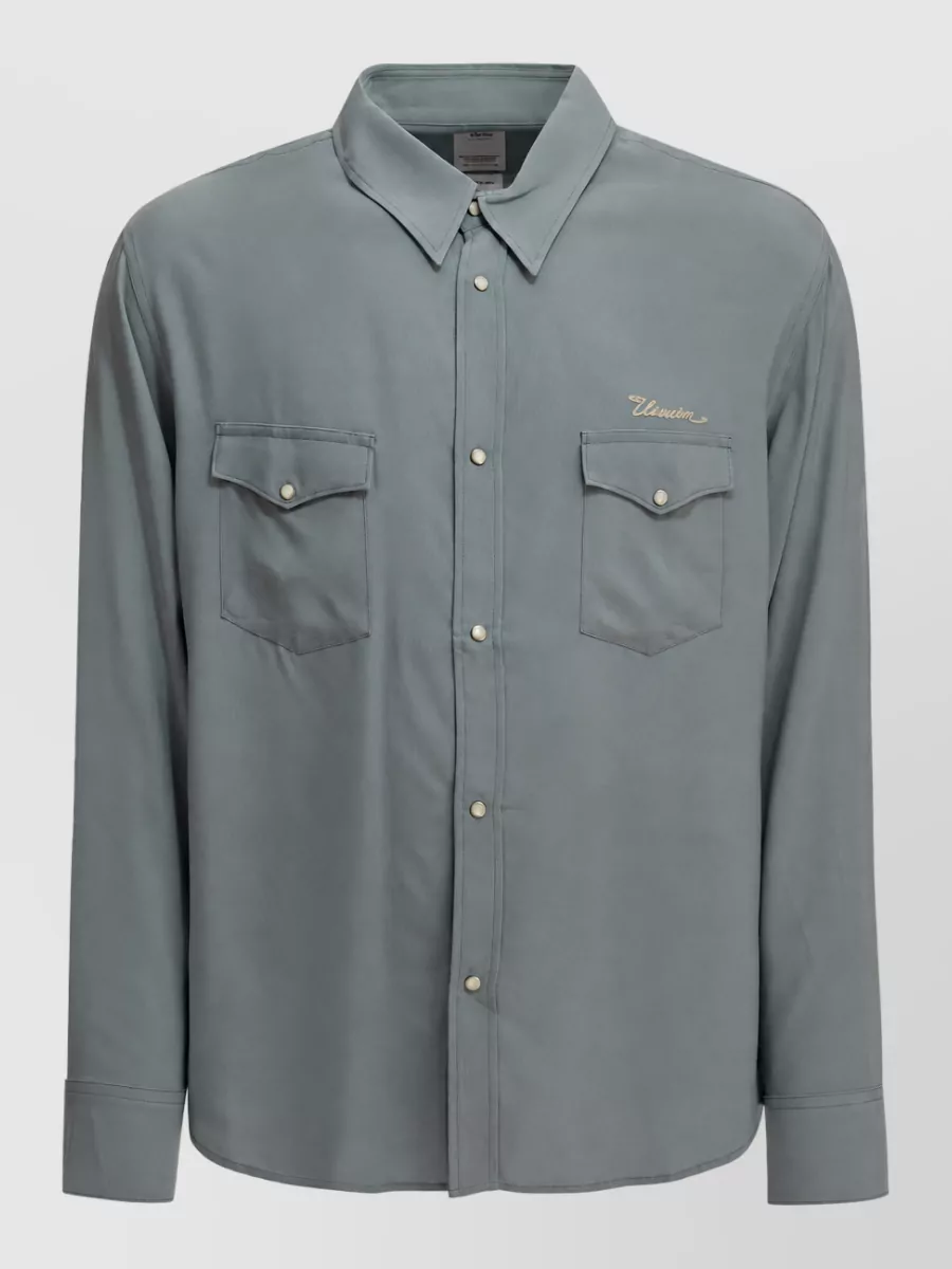 Visvim viscose meridian casual shirt