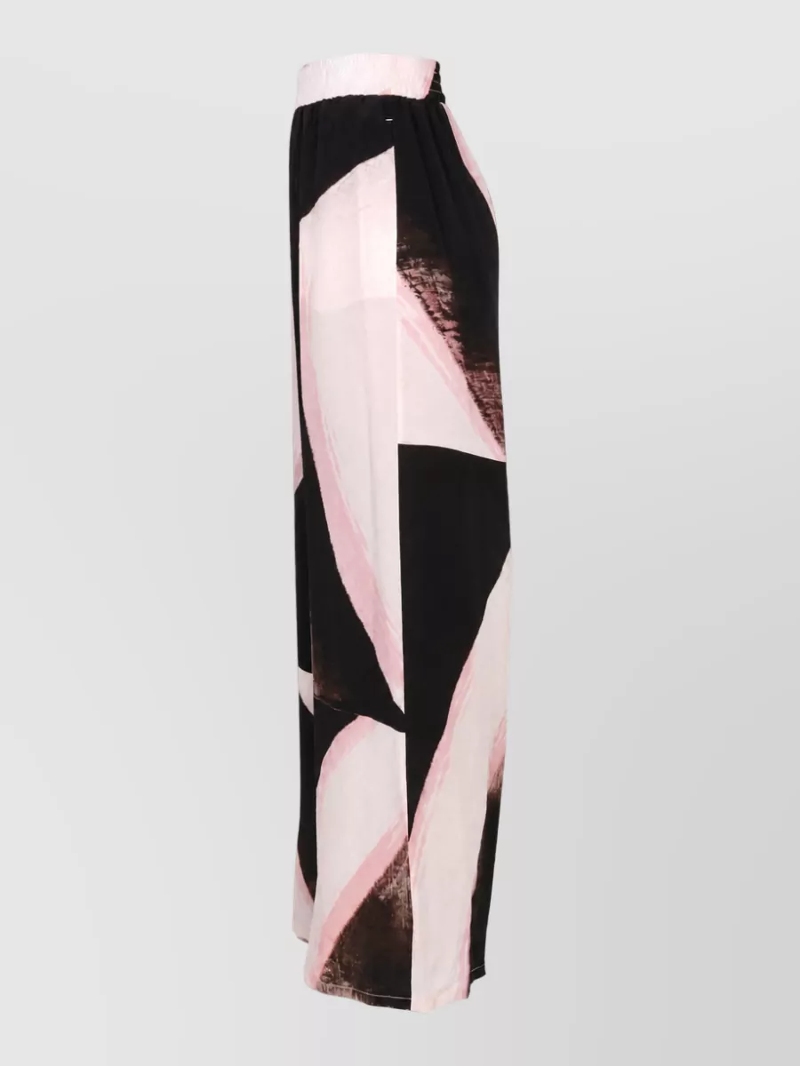 Alexander Mcqueen Silk Wide-Leg Trousers