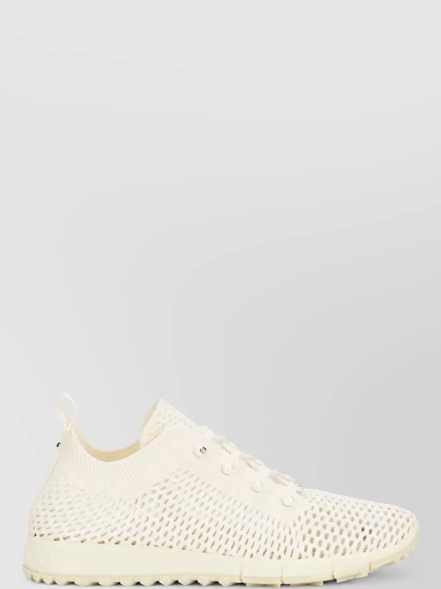Jimmy Choo Knitted Low-Top Sneakers