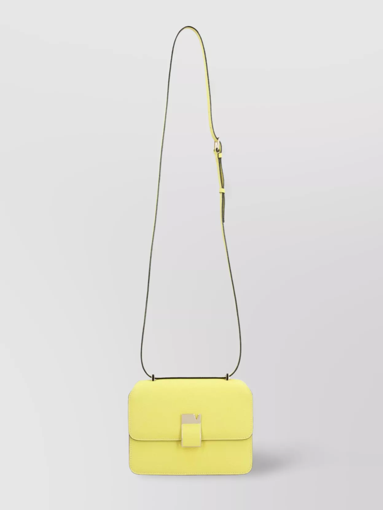Valextra Mini Leather Crossbody Bag Nolo
