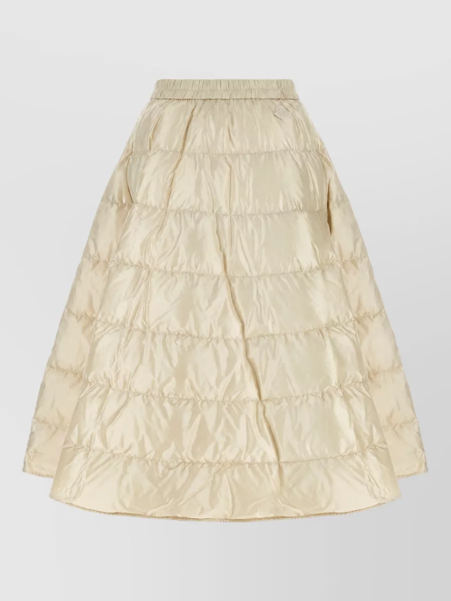 Moncler Quilted Midi Skirt