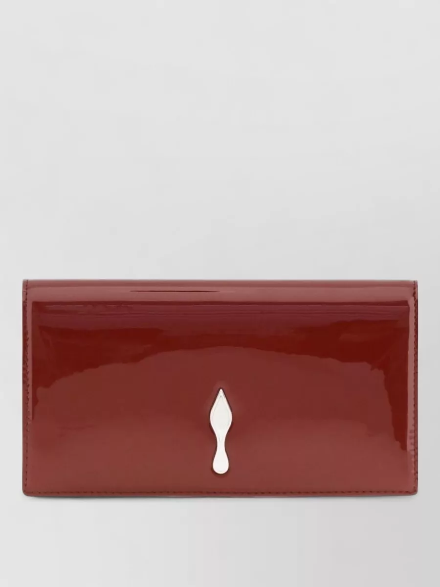 Christian Louboutin Bettina Patent Leather Clutch Bag