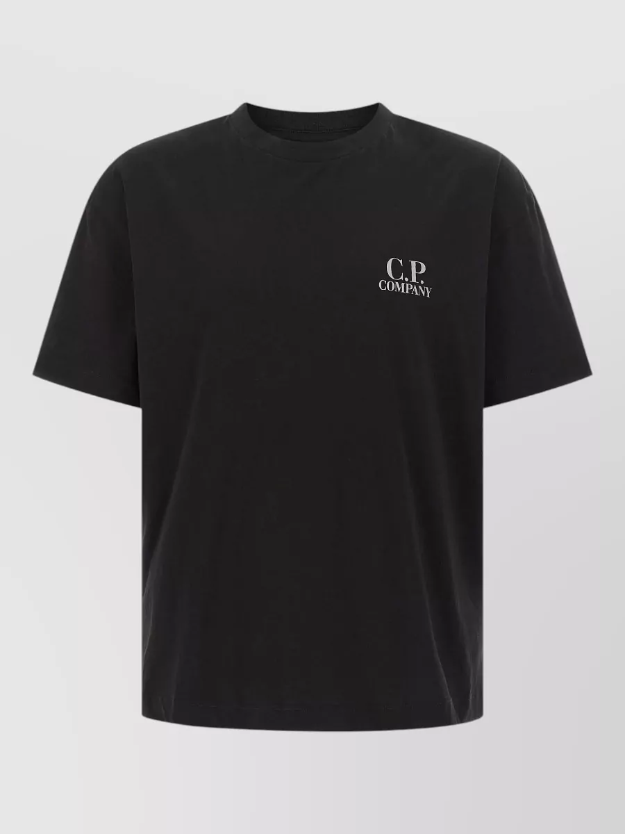 C.P. Company Logo-print cotton short-sleeve t-shirt