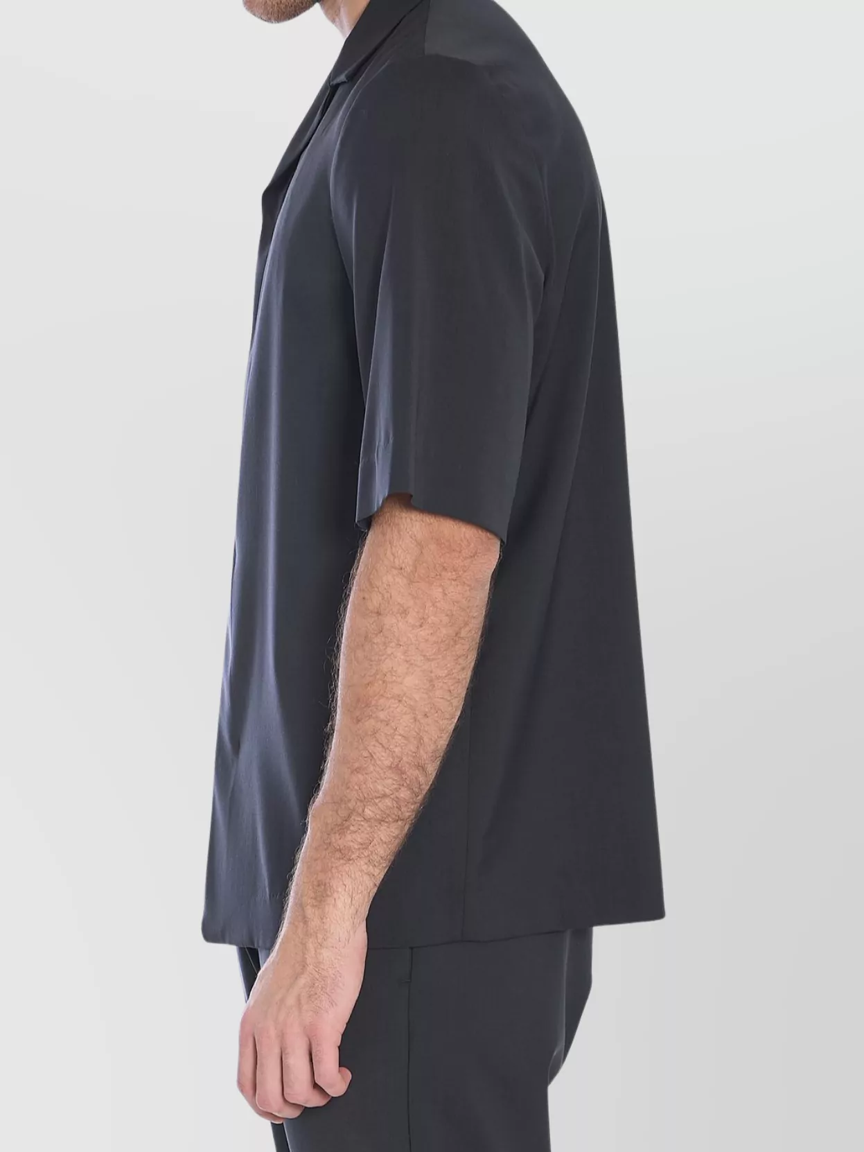 Barena Tropical Wool Short Sleeve Shirt