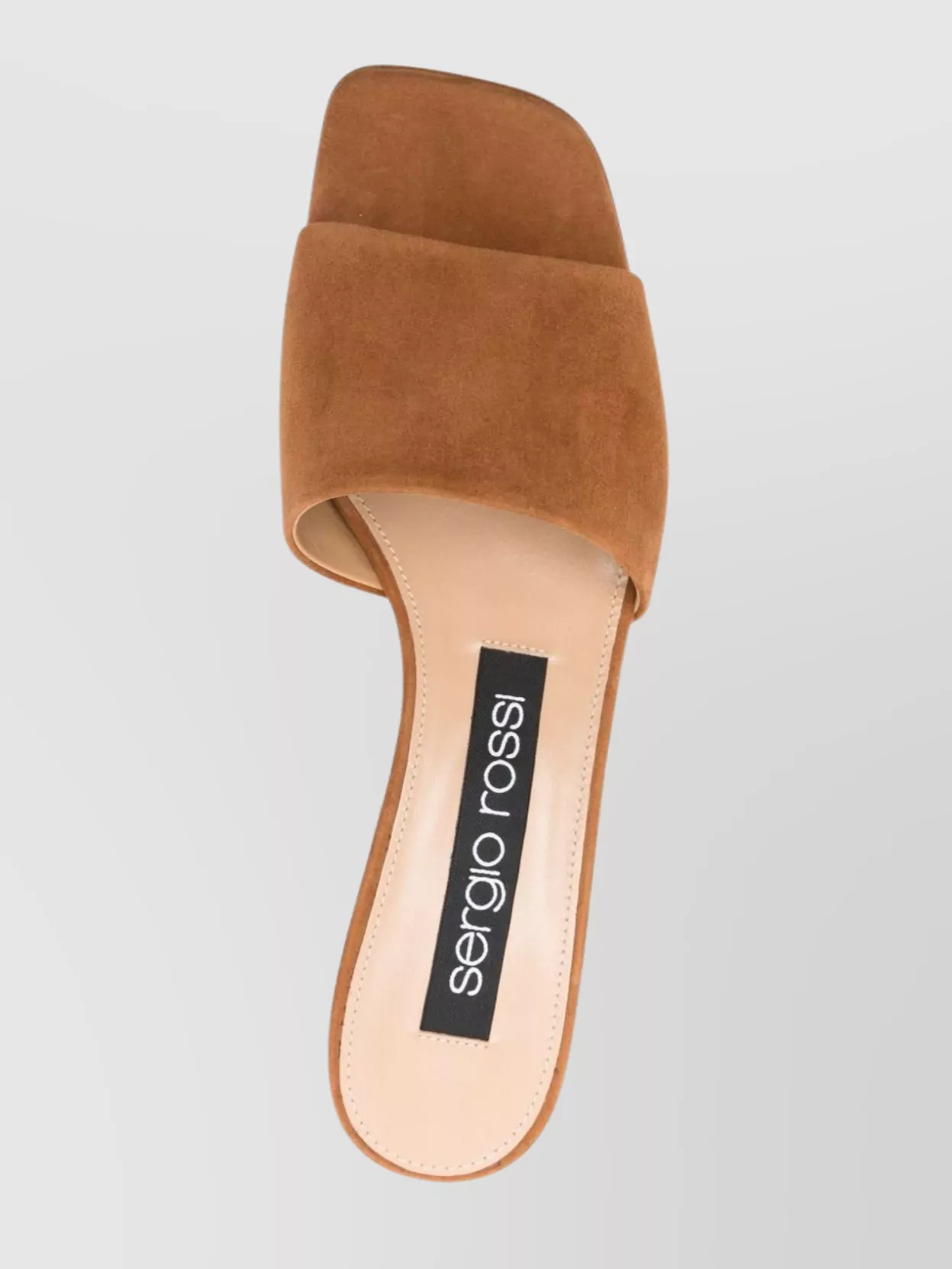 Sergio Rossi Heeled Open Toe Platform Mules