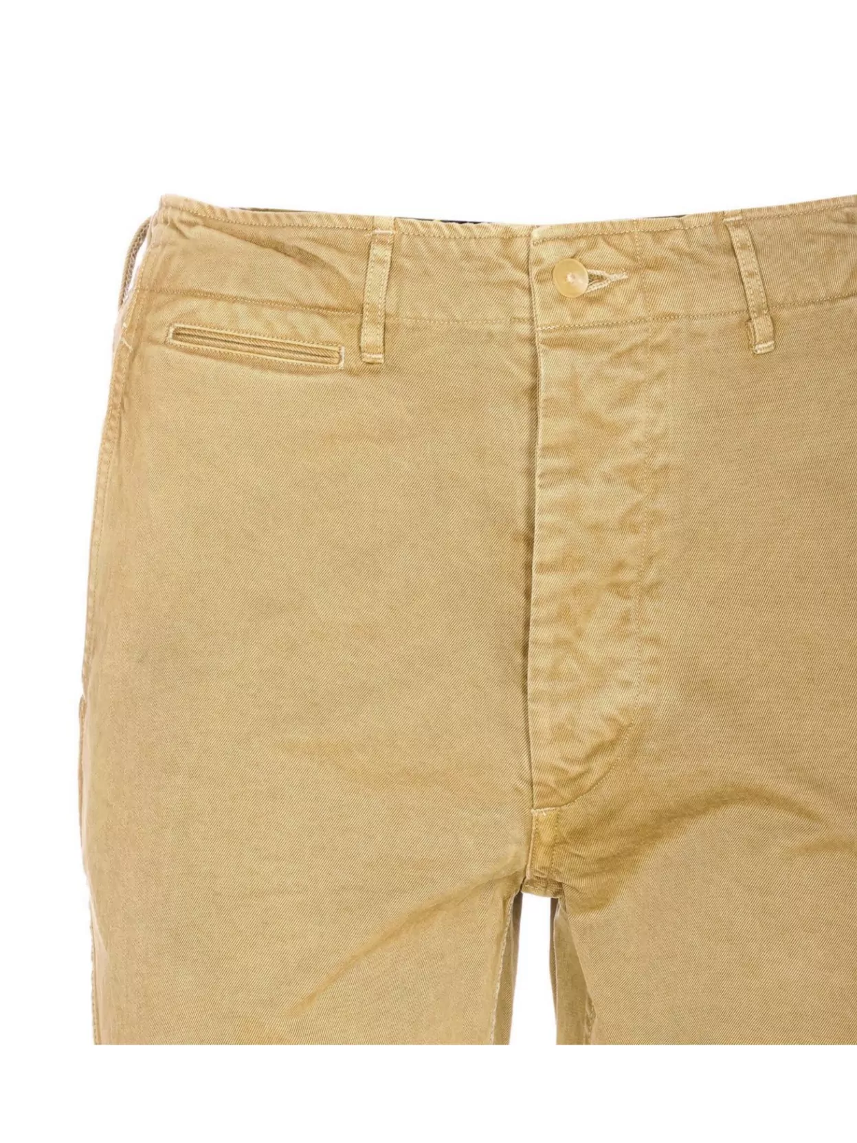 Auralee Straight Leg Trousers Pockets